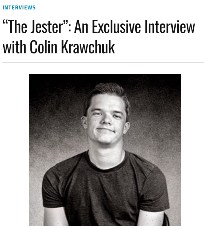 “The Jester”: An Exclusive Interview with Colin Krawchuk